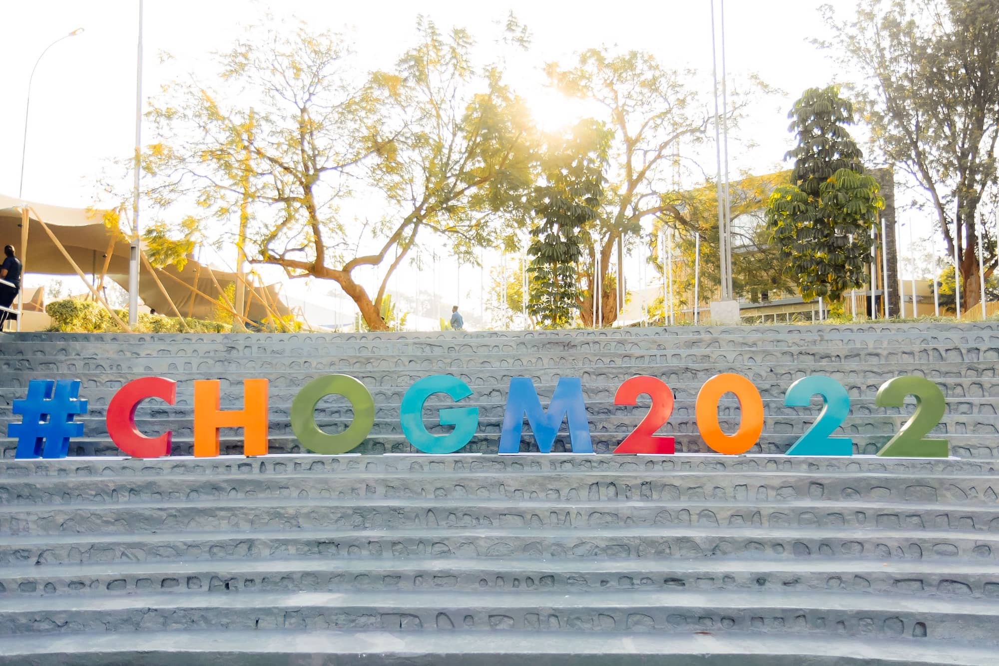 Commonwealth Business Forum 2022 — 3D letters
