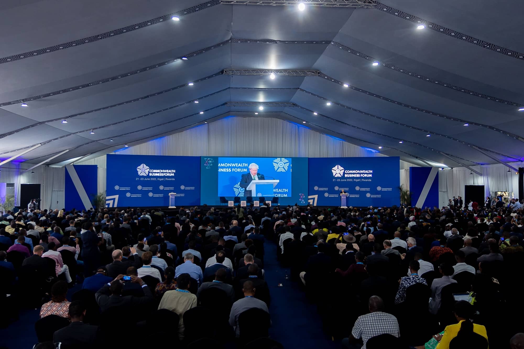 Commonwealth Business Forum 2022 — main stage