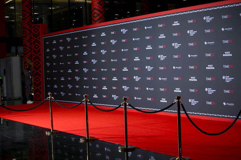 TIME100 Africa — red carpet arrival